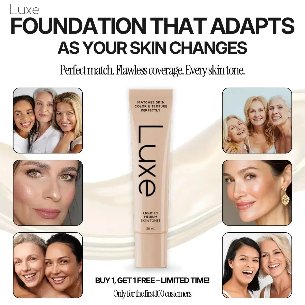 Luxe | Color Changing Foundation - Image 2